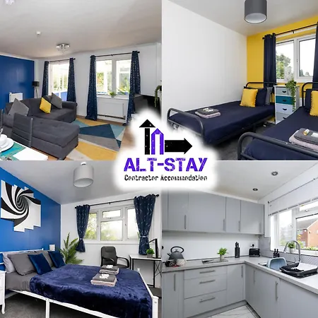 Alt-stay Leeds, M1 Junction 45 Skelton Lane - Parking - Wi-fi - Ideal For Contractors & Long Hébergement de vacances *